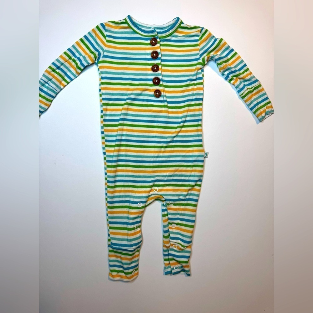 Posh Peanut Striped One Piece Size 3/6M